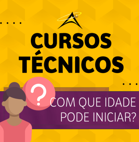 Com que idade pode iniciar um curso técnico em informática